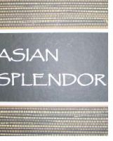 Asian Splendor