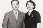 Henry and Albedia Eade - Founders of Eades Wallpaper Inc.