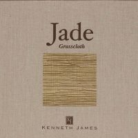 Kenneth James Jade Grasscloth